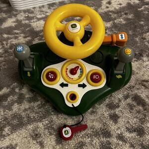 Learning Curve John Deere Busy Driver Kids' Steering Wheel & Dashboard